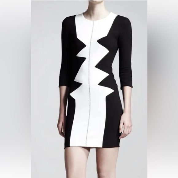 Kelly Wearstler Dresses & Skirts - Kelly Wearstler Designer Womens Dezza Colorblock Dress Size 6 (55)
